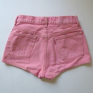 High Rise Levi’s Shorts from Urban Outfitters